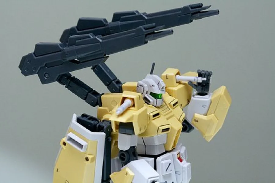 Amazing RG Hi-Nu Gundam Kit Loaded With His Rifle, Bazooka & Shield